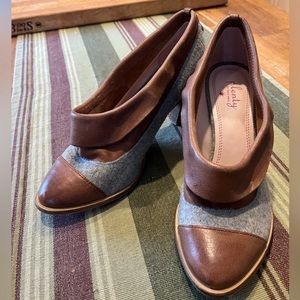 Flannel booties by Tracey Reese (Plenty)